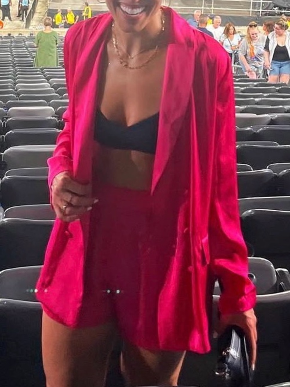 Victoria’s Secret Satin Blazer set